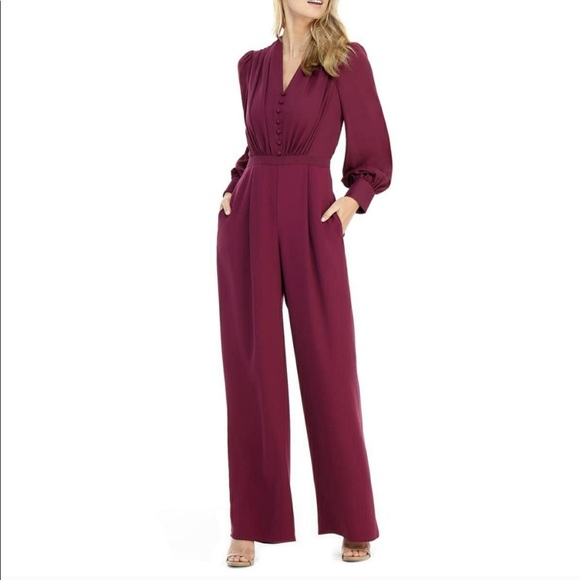 Gal Meets Glam Jessamyn Wide Leg Jumpsuit - Picture 3 of 9